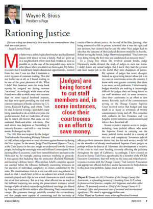 Rationing Justice