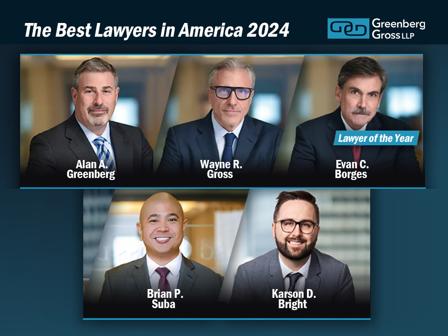 Best Lawyers 2024 - headshots of attorneys