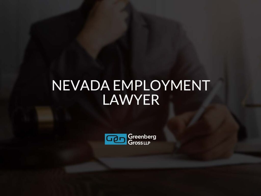 Nevada Employment Lawyer